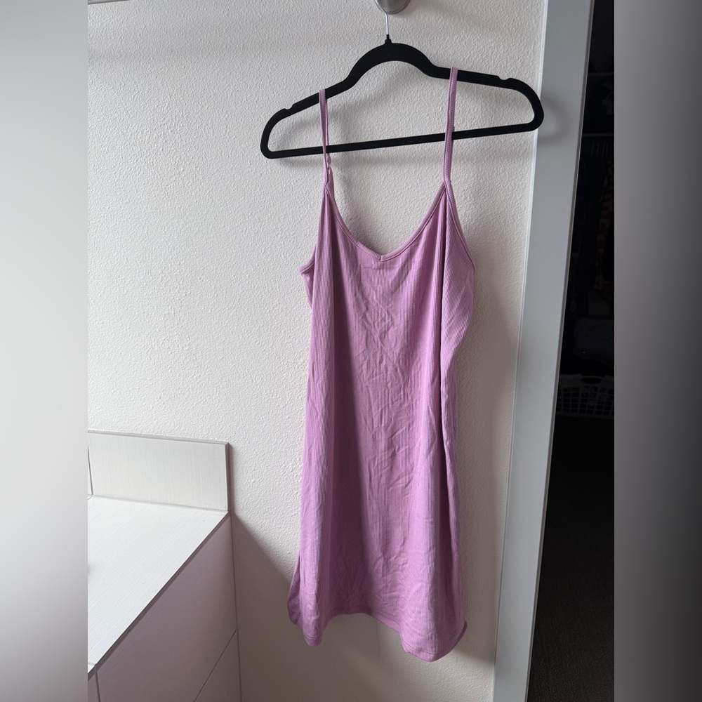 Stars Above Mauve Slip Dress